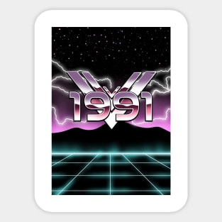 Electronic 1991 Sticker